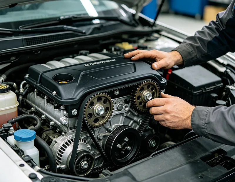 自動車のタイミングカバーの役割は何ですか?